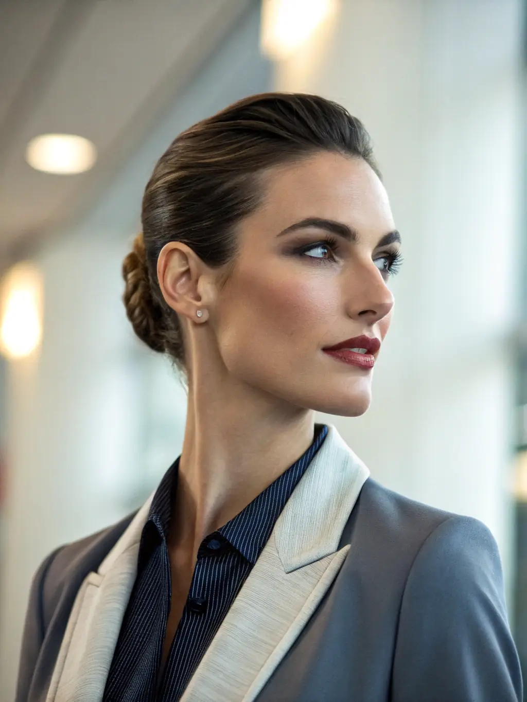 A professional headshot of a conference attendee, highlighting their enhanced profile after attending the event.